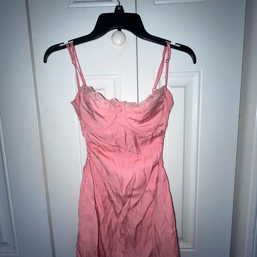 Princess Polly Blush Lace Strap Dress